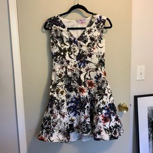 Beautiful dress only worn one time, otherwise like new!